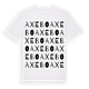 Axebo ordlek t-shirt