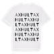 Axhult ordlek t-shirt