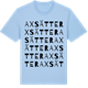 Blue Soul t-shirt med Axsätter ordlek t-shirt