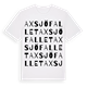 Axsjöfallet ordlek t-shirt
