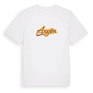 Axsjön baseball t-shirt – ekologisk bomull t-shirt från Pinshirt
