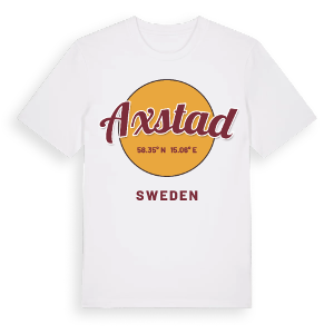 Axstad cirkel t-shirt – ekologisk bomull t-shirt från Pinshirt