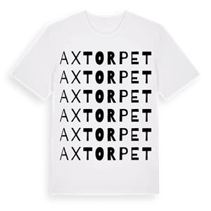 Axtorpet ordlek t-shirt – ekologisk bomull t-shirt från Pinshirt