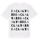 Backa kvarn ordlek t-shirt