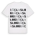 Bäckaskog ordlek t-shirt