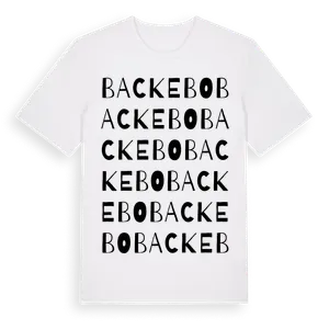 Backebo ordlek t-shirt – ekologisk bomull t-shirt från Pinshirt