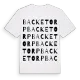 Backetorp ordlek t-shirt