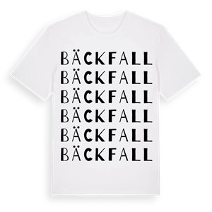 Bäckfall ordlek t-shirt – ekologisk bomull t-shirt från Pinshirt