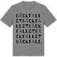 Mid Heather Gray t-shirt med Bäckfallet ordlek t-shirt