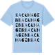 Blue Soul t-shirt med Backhagen ordlek t-shirt