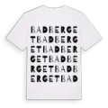 Badberget ordlek t-shirt