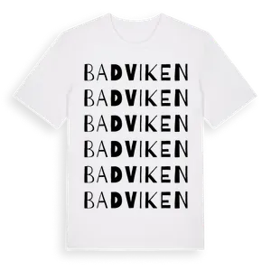 Badviken ordlek t-shirt – ekologisk bomull t-shirt från Pinshirt