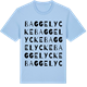 Blue Soul t-shirt med Baggelycke ordlek t-shirt