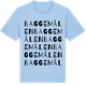 Blue Soul t-shirt med Baggemålen ordlek t-shirt