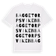 Baggetorpsviken ordlek t-shirt
