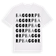 Baggorp ordlek t-shirt