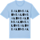 Blue Soul t-shirt med Bakom ordlek t-shirt
