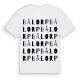 Bålorp ordlek t-shirt
