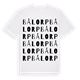 Bålorp ordlek t-shirt