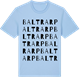 Blue Soul t-shirt med Baltrarp ordlek t-shirt