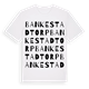 Bankestadtorp ordlek t-shirt