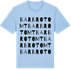 Blue Soul t-shirt med Barbrotomt ordlek t-shirt