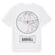 White t-shirt med Barhäll t-shirt