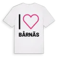 Jag älskar Bårnäs t-shirt stort tryck