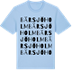 Blue Soul t-shirt med Bärsjöholm ordlek t-shirt
