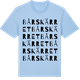 Blue Soul t-shirt med Bårskärret ordlek t-shirt