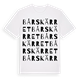 Bårskärret ordlek t-shirt