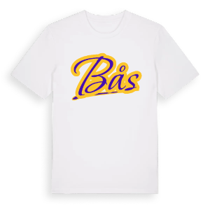 Bås baseball t-shirt – ekologisk bomull t-shirt från Pinshirt