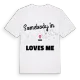 Någon i Bås älskar mig t-shirt