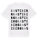 Basteberg ordlek t-shirt