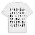 Basthökhult ordlek t-shirt