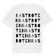 Bastroten ordlek t-shirt