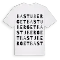 Bastuberget ordlek t-shirt