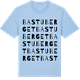 Blue Soul t-shirt med Bastuberget ordlek t-shirt
