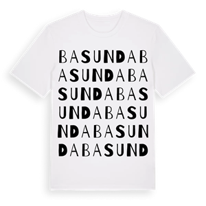 Basunda ordlek t-shirt – ekologisk bomull t-shirt från Pinshirt