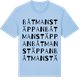Blue Soul t-shirt med Båtmanstäppan ordlek t-shirt