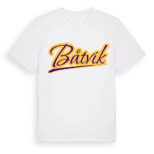 Båtvik baseball t-shirt – ekologisk bomull t-shirt från Pinshirt