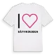 Jag älskar Båtviksudden t-shirt stort tryck