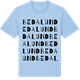 Blue Soul t-shirt med Bedalund ordlek t-shirt