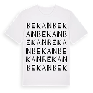 Bekan ordlek t-shirt – ekologisk bomull t-shirt från Pinshirt