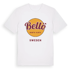 Bellö cirkel t-shirt – ekologisk bomull t-shirt från Pinshirt