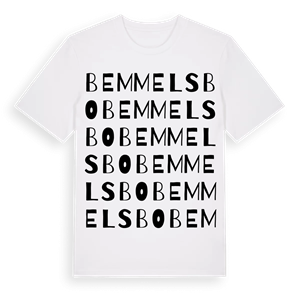 Bemmelsbo ordlek t-shirt – ekologisk bomull t-shirt från Pinshirt
