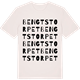 Vintage White t-shirt med Bengtstorpet ordlek t-shirt