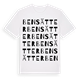 Bensätter ordlek t-shirt