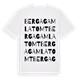 Berga gamla tomt ordlek t-shirt