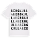 Bergkulla ordlek t-shirt